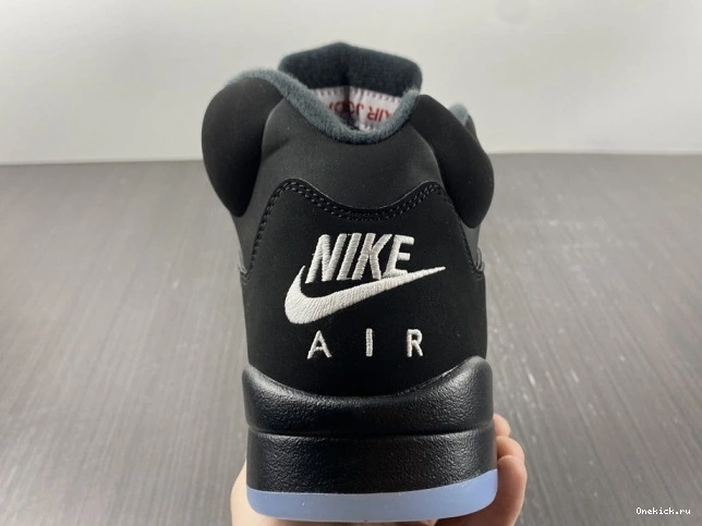 One Kick Retro 5 845035-003 Metallic Black Jordan (2016) 0721